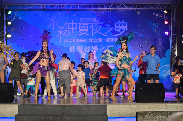 圖片23 7/19世音之夜拉丁鼓組、巴西傳統樂器及騷莎、森巴舞蹈