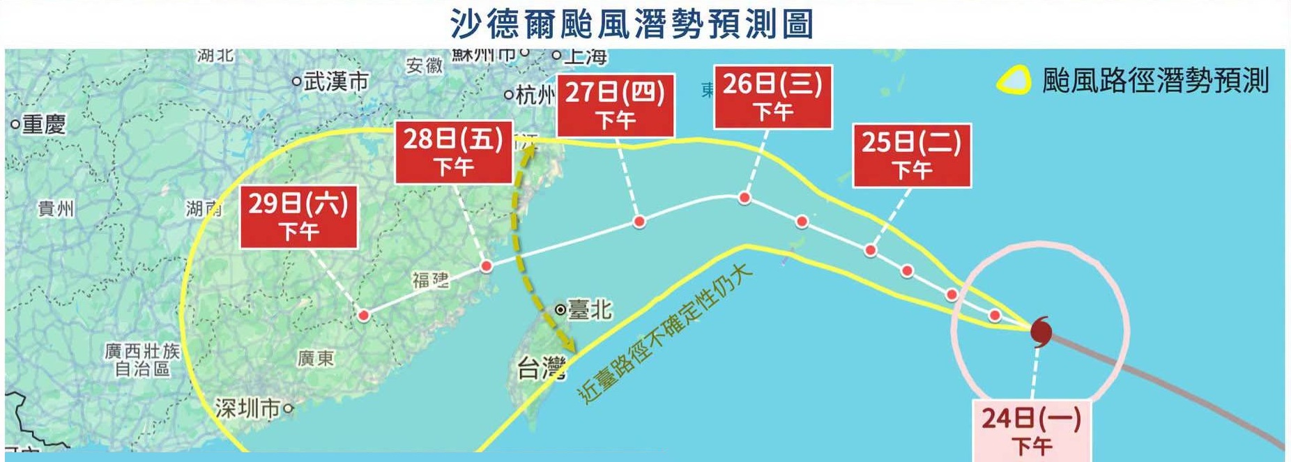沙德爾颱風另開視窗